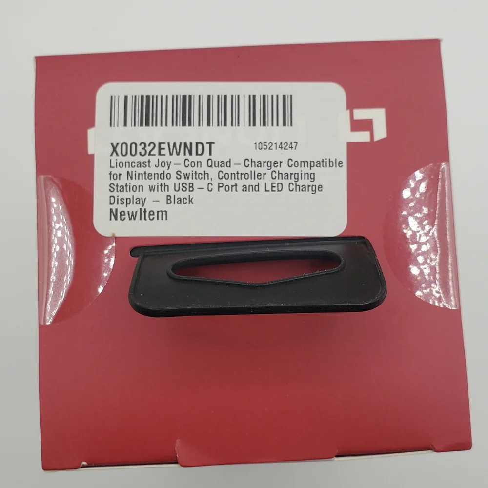 (2) Quad-Charger for Nintendo Switch, Controller Charging Station
